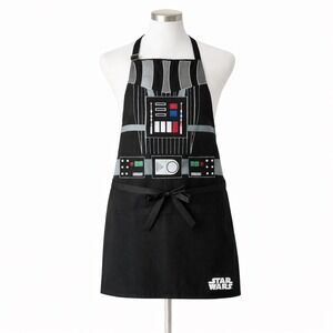 Williams Sonoma Darth Vader Apron Adult OS Black Star Wars Cooking Cosplay Gift